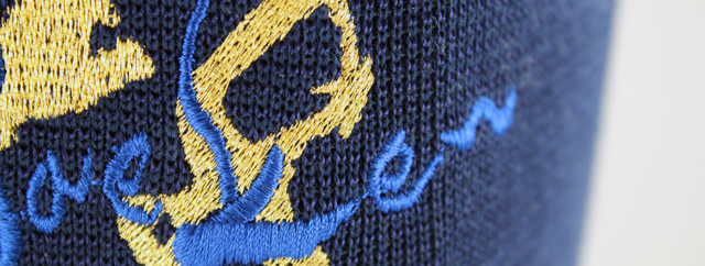 Photo of embroidery.