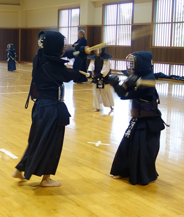 Picture of Kendo practice landscape
